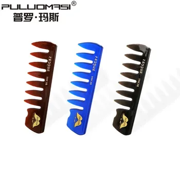

Men's professional styling comb retro oil head split big back aircraft head large tooth comb multi-purpose texture comb