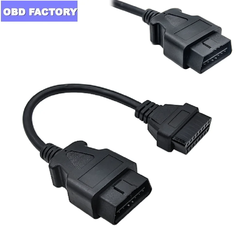 Универсальный автомобильный OBD2 Удлинительный кабель 16 Pin OBDII OBD 2 EOBD (система