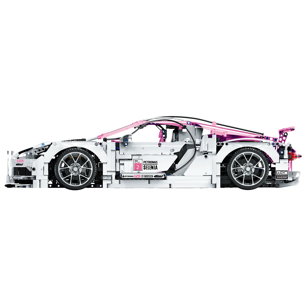 Technic Car Series 1:10 Bugattis 42083, модель суперкара, строительные блоки, собранные кирпичи для детей, игрушки, подарок ребенку