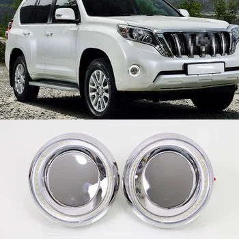 

CSCSNL 1 Pair LED DRL Daytime running light lampfor fog light lamp For Land Cruiser Prado FJ150 2700 4000 LC150 2014 2015