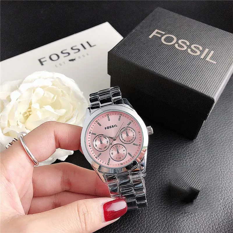 

2019 FOSSIL reloj Women Watches Fashion Ladies Watch Clock Montre Femme Reloj Mujer Watch Women Wrist Saati Relogio Quartz watch