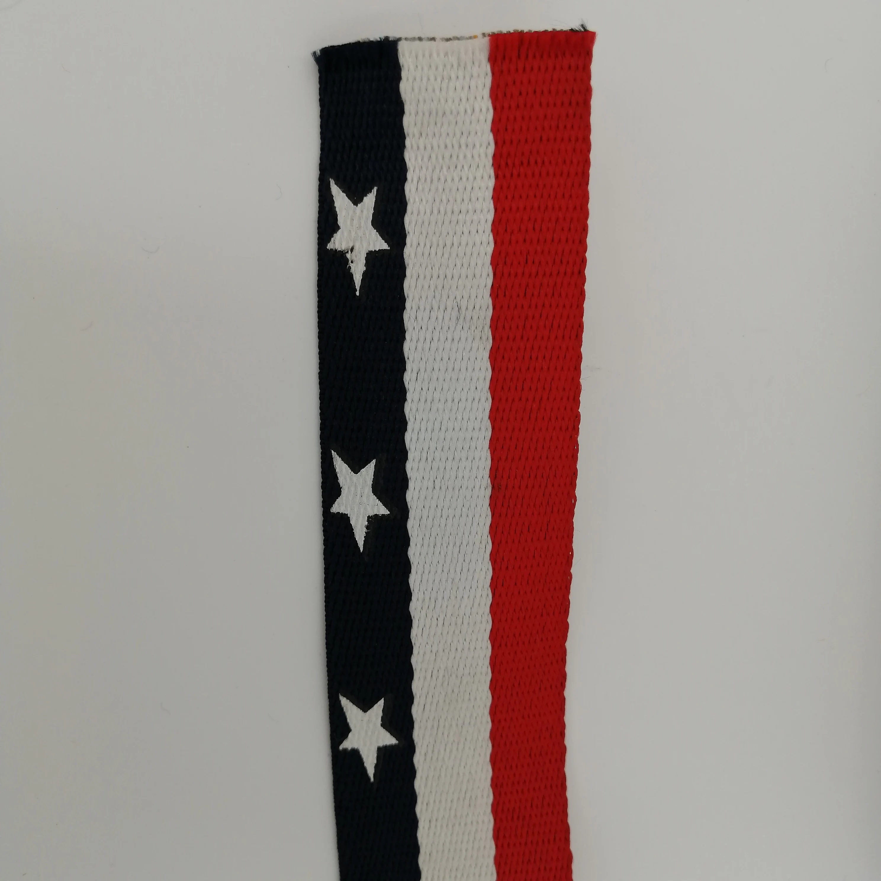 

10M/Lot 38MM Cable Blue White Red stripe Star pattern grosgrain polyester Stain Ribbon handmade sewing accessories