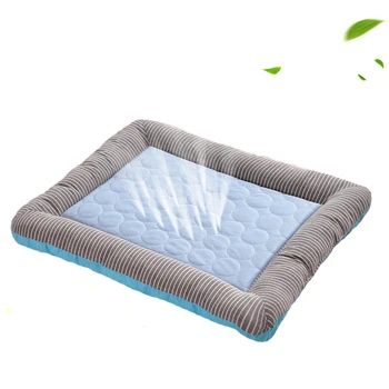 

Summer Pet Dog Cat Mat Ice Pad Dog Sleeping Mats for Dogs Cats Pet Kennel Pad Top Quality Cool Cold Silk House Bed for Dog
