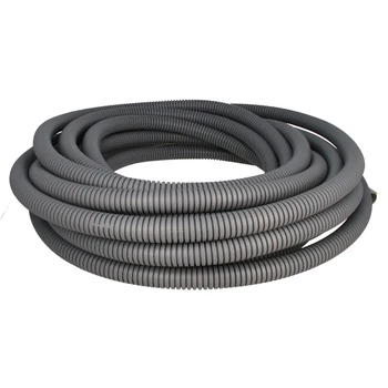 

PP15.8 PP21.2 Grey/White Flexible Corrugated Tube Hose 2~20m Long Polypropylene（PP) Cable Tubing Conduit Pipe Tubing Hose 1pcs