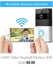 KiVOS цифровой дверной глазок беспроводной видеодомофон широкоугольный объектив камера монитор для дома квартиры