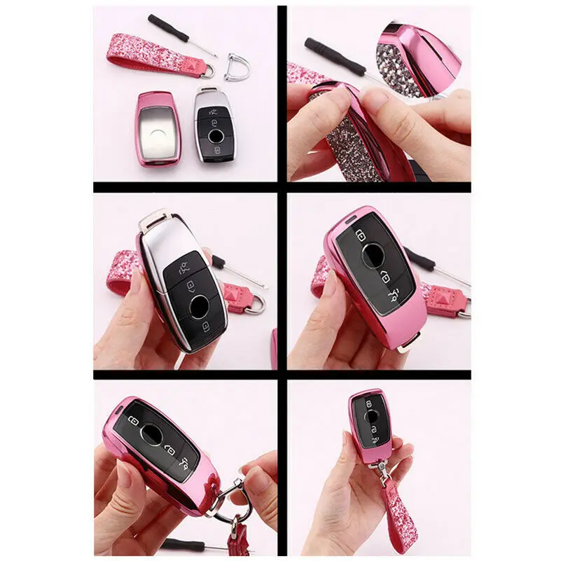 Cover chiave telecomando per Mercedes Benz W213 AMG classe E W213 W212 S212 C207 A207 - H35edbcf176ec45ceb7d53b3fc72ea167b