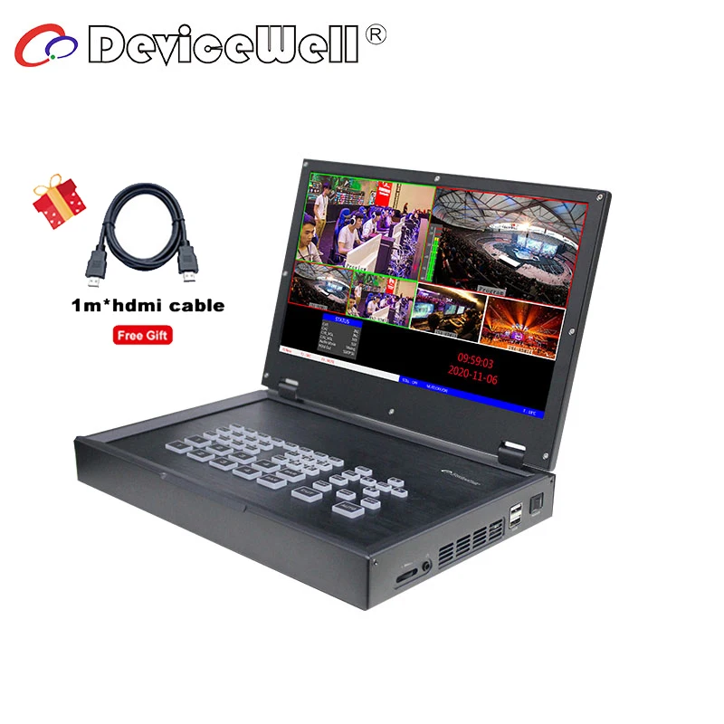 Портативный 5-канальный монитор DeviceWell HDS9125 HDS 9125 ЖК-дисплей для - Цена: 87 052,25 руб.