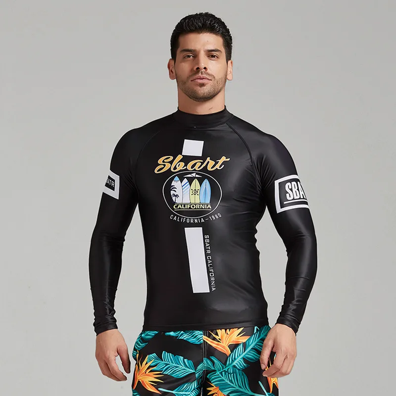 

Autumn Bathing Suit Men Sun-resistant Adult Bathing Suit Split Type Men's Long Sleeve Quick Drying Clothes Diving Suit Surfing J