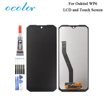 

ocolor For Oukitel WP6 LCD Display and Touch Screen Digitizer Assembly Replacement With Tools +Adhesive For Oukitel WP6
