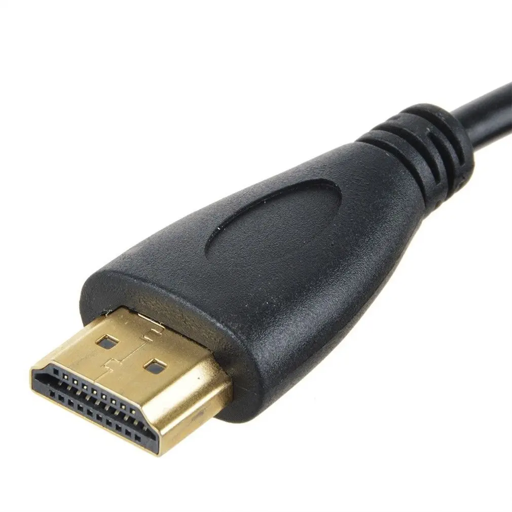 1m 1080P Micro HDMI to HDMI Adapter Cable Cord for Phone Tablet Camera TV