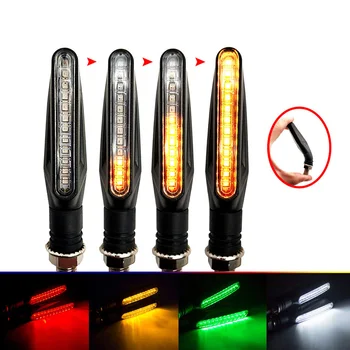 

LED Motorcycle Turn Signal Lights Flashing Signal Lamp Accessories For YAMAHA YZF R3 YBR 125 YZF R15 XT660/X/R/Z TMAX500/530