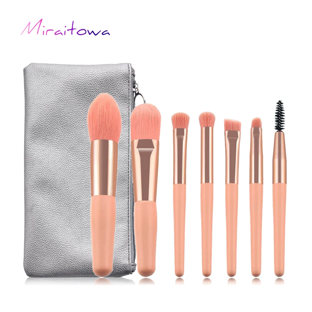 Miraitowa, роскошные кисти для макияжа, набор для тональной основы, пудра, румяна, тени для век, консилер, Кисть для макияжа глаз, косметика, инструменты для красоты