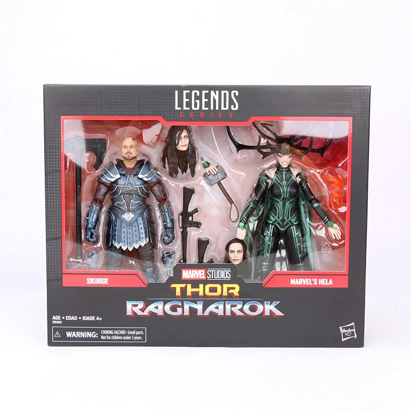 E6350 thor ragnarok 17 см Marvel Comics 80th anniversary Legends Series винтажные комиксы Капитан Америка ПВХ фигурка коллекционная игрушка - Цвет: E6350 thor ragnarok