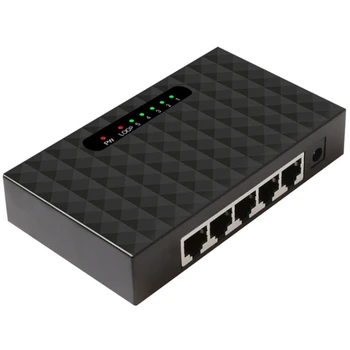 

5 Port Gigabit Switch Network Ethernet Switch Smart Vlan Network Switch Lan Hub Full or Half Duplex Exchange