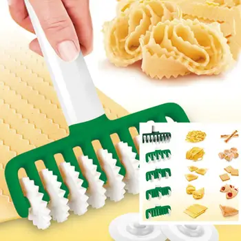 

1 pc Noodle Cutter Pull Net Wheel Knife Pizza Pastry Lattices Dough Roller Cookie Pie Baking Cooking Tool Kitchen Accessories