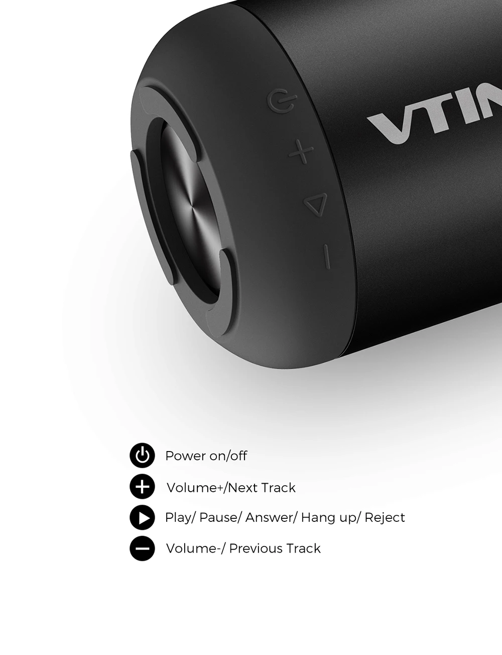 Original VTIN BH173 8W Bluetooth Speaker Waterproof Wireless Speaker With Stereo Sound 8H Playing Time For Outdoor For Phone PC (6)