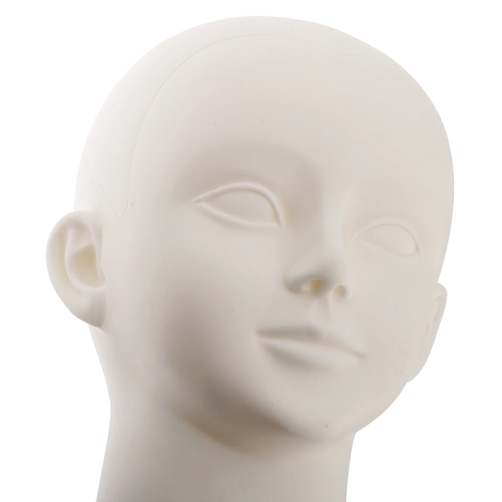 Cute Child Kid Mannequins Manikin Dummy Head Model Stand for Hats Wig Scarf