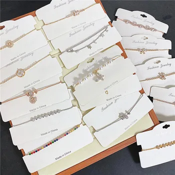 

30 Pcs/lot simple fashion women zircon bracelet luxury alloy bracelet women jewelry wholesale 1102-26