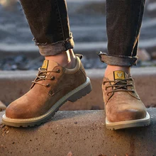 Безопасная обувь и головные уборы; мужские туфли-оксфорды со стальным носком на низкой подошве; обувь для работы; Нескользящая дышащая сетчатая обувь; походная одежда; DXZ074