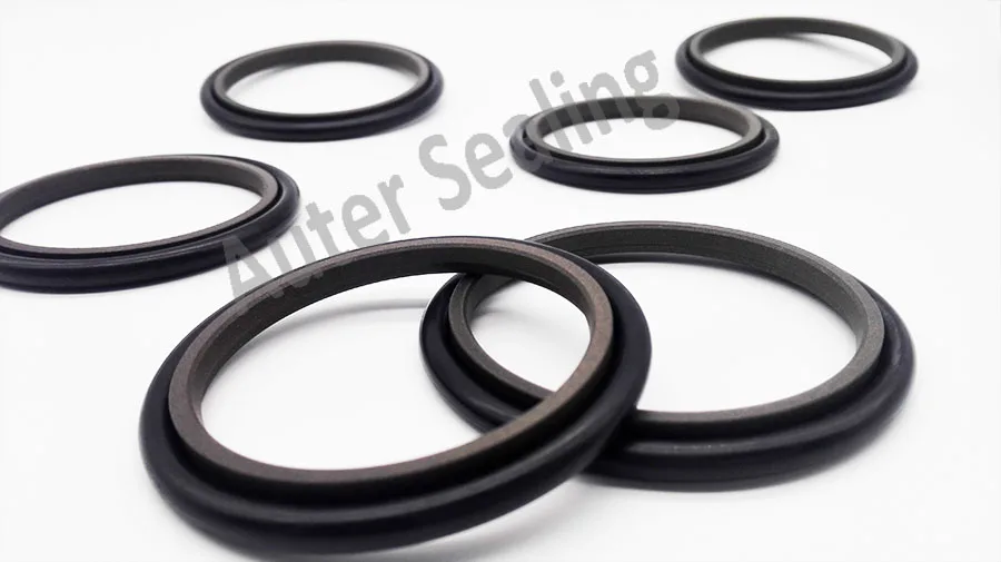 DKBI 55/65 PU+ MATEL/GSJ PTFE+ NBR 55/65/9 размеров UR PU уплотнение