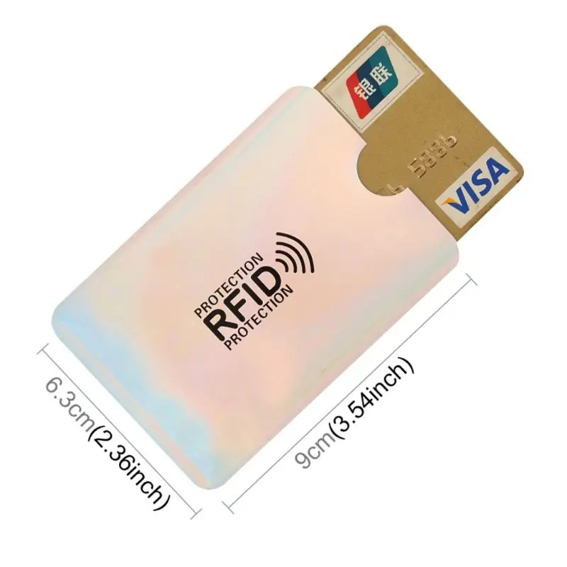 THINKTHENDO 10 шт. RFID Кредитная ID карта рукав протектор Блокировка защита от кражи