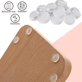 

Cylindrical Convenient Multi-Function Durable Rubber Bumper Damper Silicone Feet Pads Rubber Feet Pads Stop Cushion Drawer