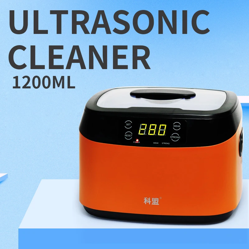 

KM-1200B Integrated Design Ultrasonic Cleaner Tool Household Glasses Cleaner Jewelry Cleaner Watch Ultrasonic Cleaning Machine