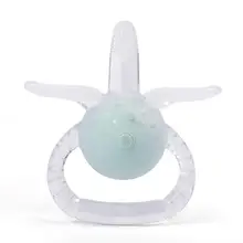Anneau de dentition en Silicone pour bébé, jouet en forme d'animal, résistant à la chaleur, soins pour nourrissons 