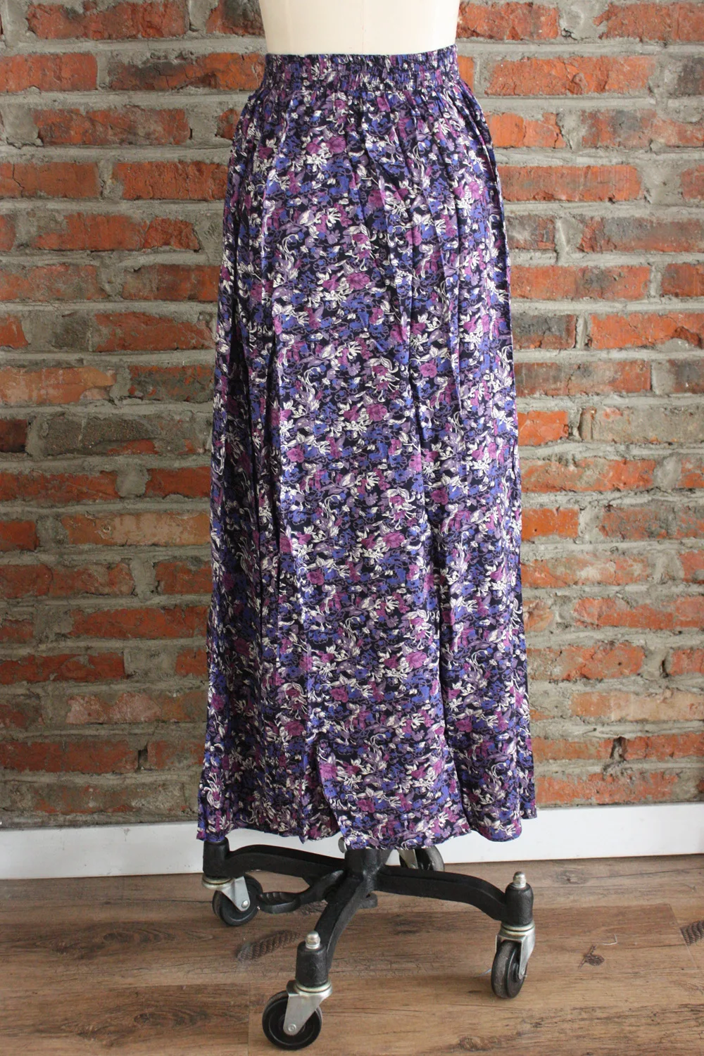 

Bohemian Printed Skirt Stock Processing Cotton Bohemian Medium-length Dress Beach Skirt Women's Big Hemline