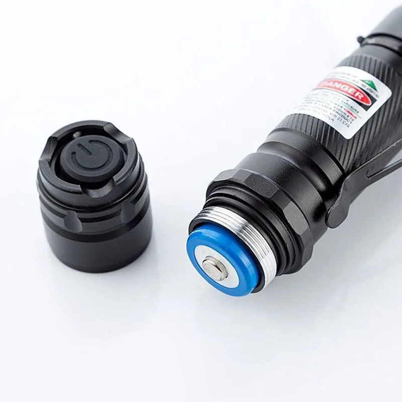 High Power Green Laser Pointer Pen 532nm Adjustable Focus Burning Red Laser Sight 500 to10000 meters range Lazer-009 For Hunting
