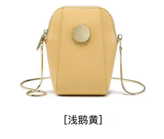 

OUMISI Mini Mobile Bag 2019 New Baita ins Network Red Xiaoqing Chain Slant Women's Bag VV