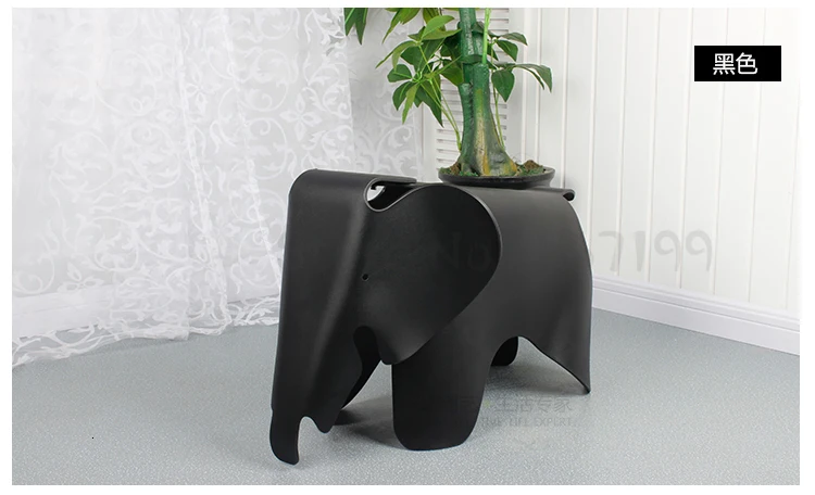 Elephant Children's Chair Kindergarten Cute Nordic Plastic Stool Baby Color Toy Stool Cartoon Animal Stool
