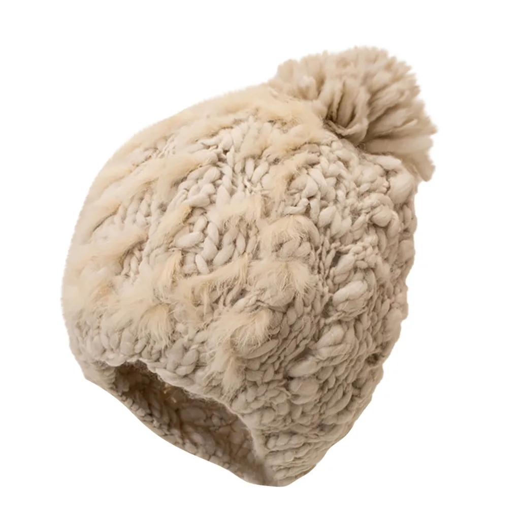 Лоскутная желтая шерстяная шапка Skully, модная женская Повседневная теплая вязаная шапка, Панама, шапка-ведро, шапка с помпоном, капелуш