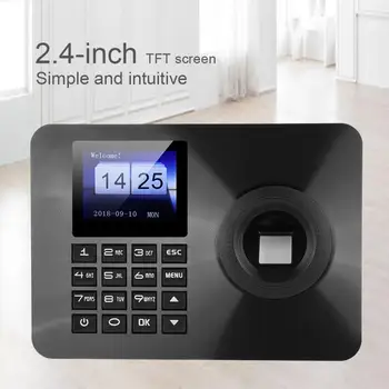 

Biometric Fingerprint Attendance Machine Recorder Fingerprint & Password Access 100-240V Fingerprint Time Attendance