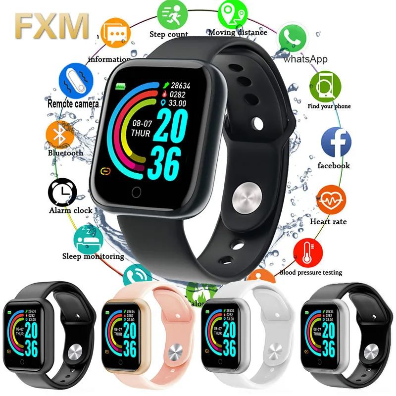 

Smart watches 2020 Android smart watch men women kids smartwatch Bluetooth Heart Rate Monitor fitness connect Portable Clock
