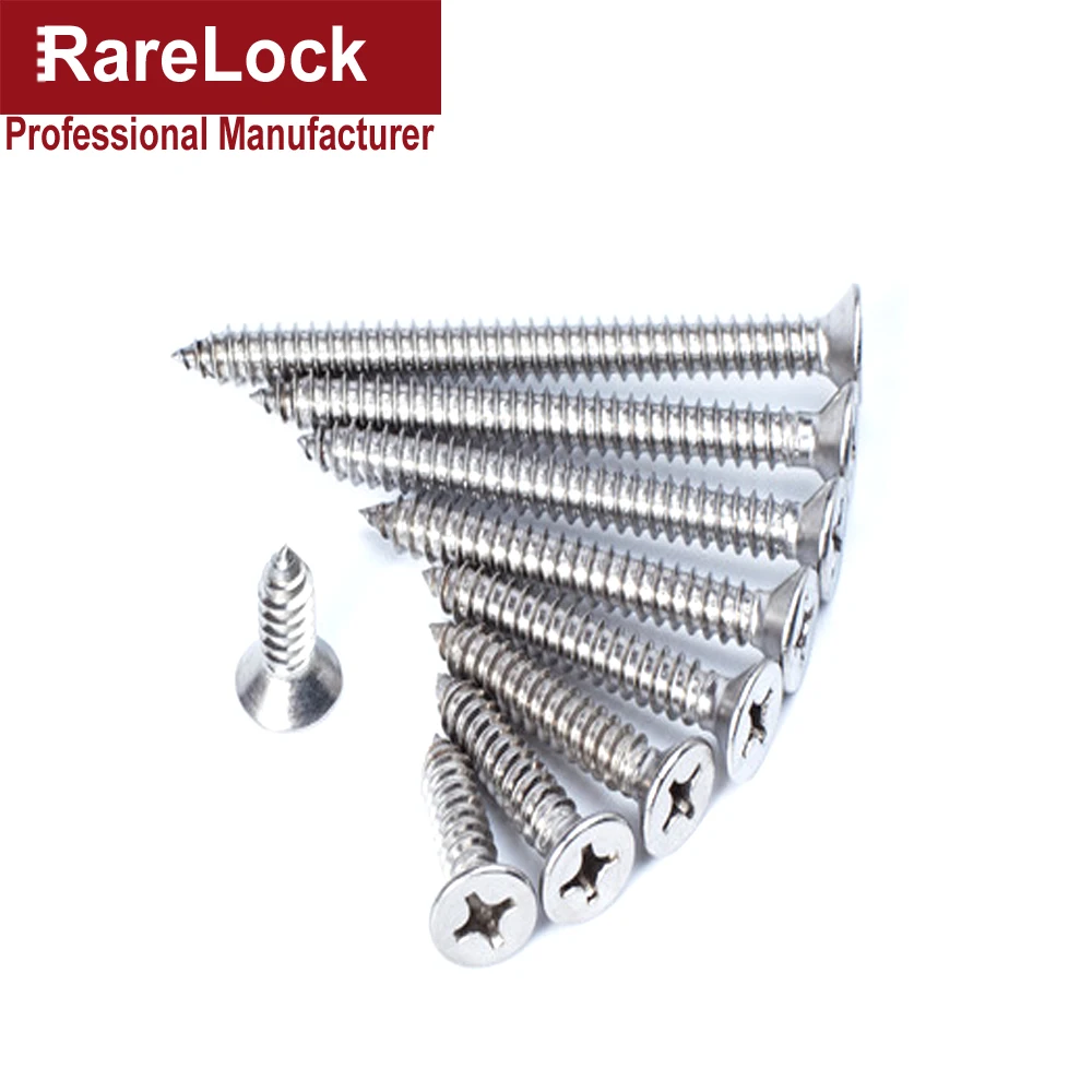 Rarelock 304 винты из нержавеющей стали M4 для мебели, шкафа, Подарочная коробка для ювелирных изделий, двери, аксессуары для домашнего оборудования 182 hh
