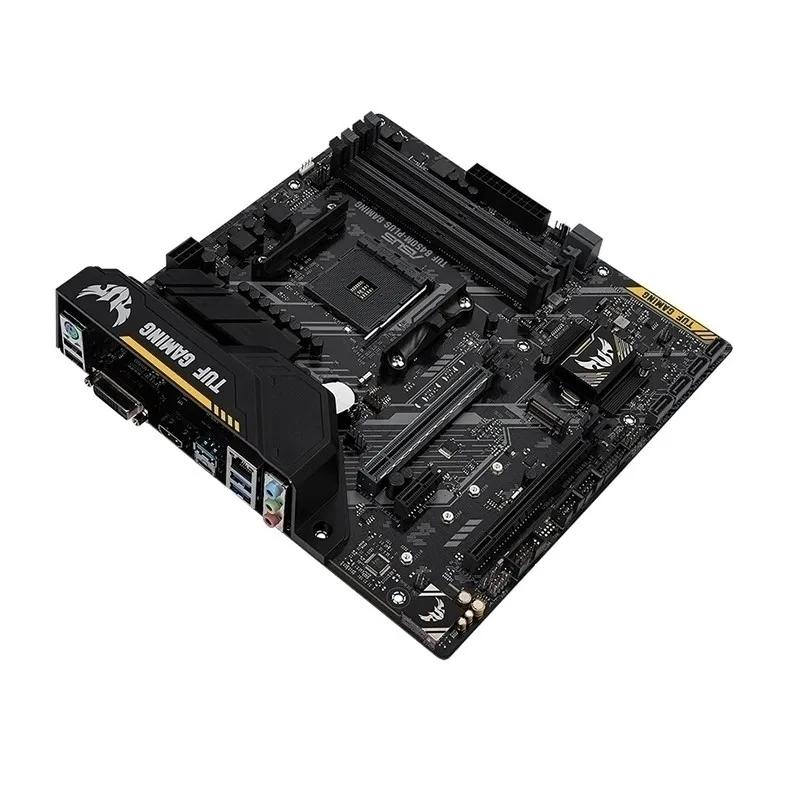 ASUS B450 PLUS MATX настольная игровая материнская плата поддержка s AMD Ryzen 2600/3600 максимальная поддержка 64 Гб DDR4 ram/SATA/M.2 SSD интерфейс