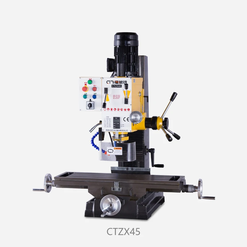 CITIE Handan Iron CTZX45 Industrial Benchtop Milling Machine Multifunction Drilling and Milling Machine