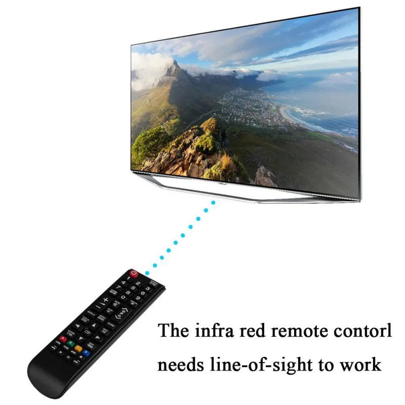 Универсальный телевизионный пульт дистанционного управления легкий компактный контроллер для samsung lcd светодиодный HD tv 3D Smart tv