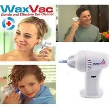 Вакуумная система очистки ушей WAXVAC, очищающая ушной Воск VAC, как показано по телевизору, инструмент для удаления ушей, чистящее средство для ушей, ушные палочки