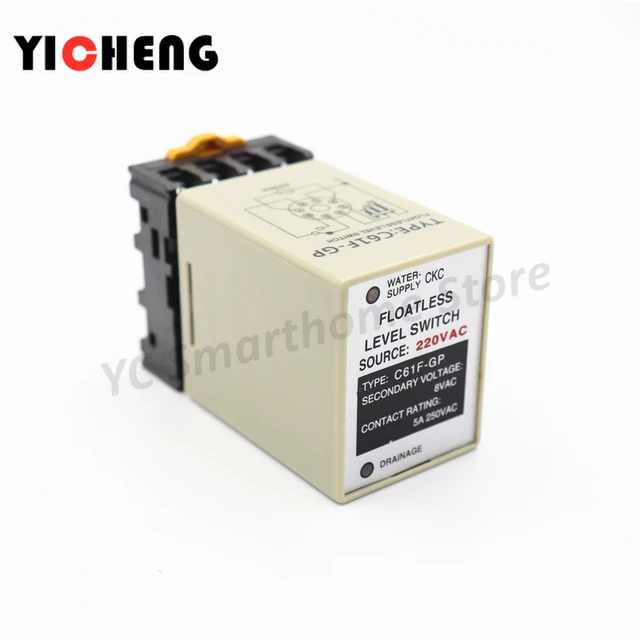 Interruttore Livello Liquidi Senza Galleggiante Akozon C61F-GP - AC220V Per Uso Industriale E Agricolo - Foto 7