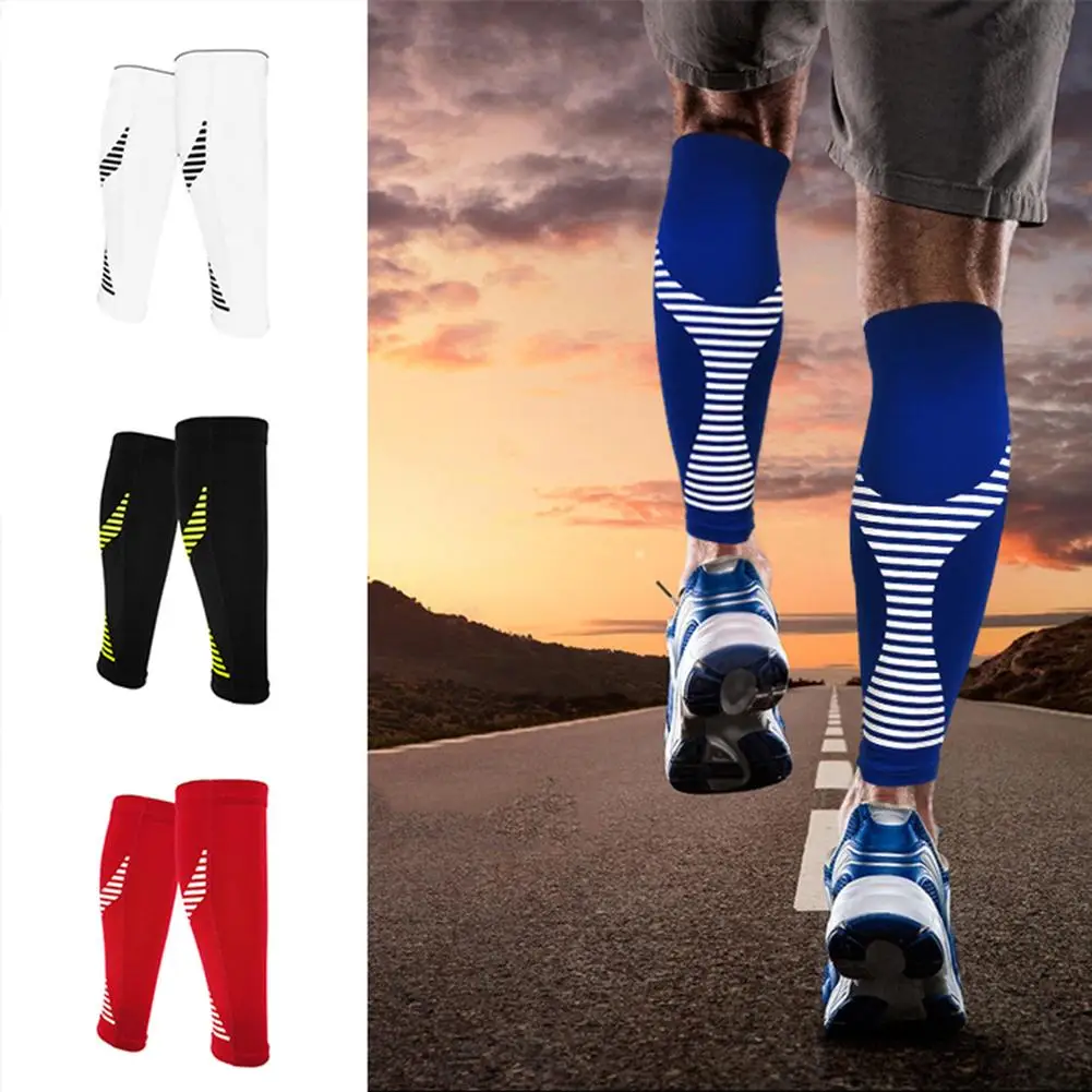 1Pc Unisex Calf Compression Sleeve Leg Performance Support Shin Splint & Calf Pain Relief Thigh for Bandages Hiking Leggings