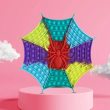 Jouets Fidget grande taille, toile d'araignée, Puzzle à bulles, relaxation, anti stress, compression sensorielle, variété, livraison gratuite, nouveau