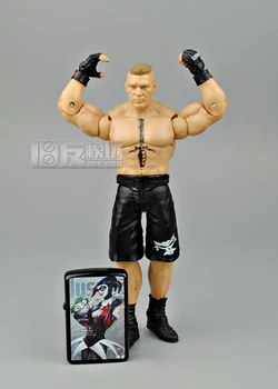 

Unique! 16cm High Classic Toy Occupation Wrestling Gladiators Movable Brock Lesnar Wrestler Action Figure Toys for Children