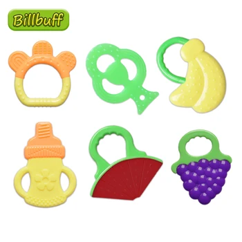 

New Baby Fruit Nipple Shape Teether Toothbrush Infant Rattles Grape Wristband Silicone Newborn Teething Sleeping Toy for Newborn
