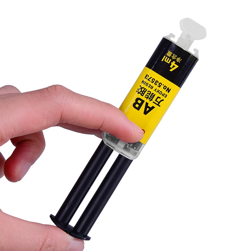 4ml 2 Minutes Waterproof Strong Adhesive Glue Curing Super Liquid AB Glue For Office Home Supply Glass Metal Rubber