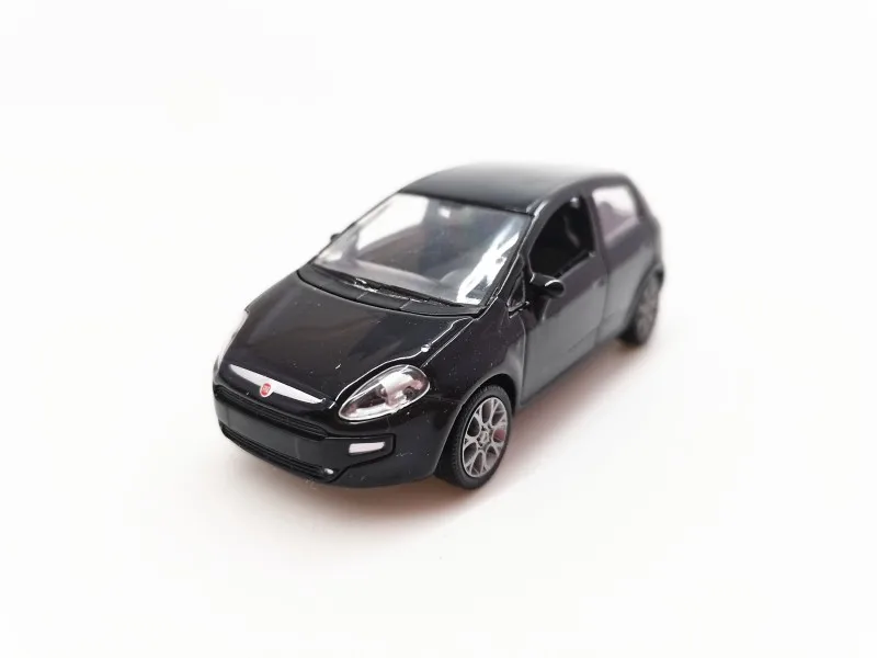 Ни EV 1:43 Фиат пунто Эво черный сплавочная модель автомобиля литье металла игрушки