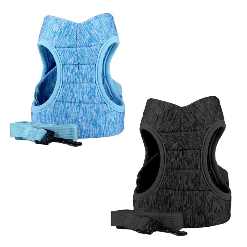 

Cat Harness Straps Light Weight Vest Leak Proof Breathable Adjustable Soft Rope