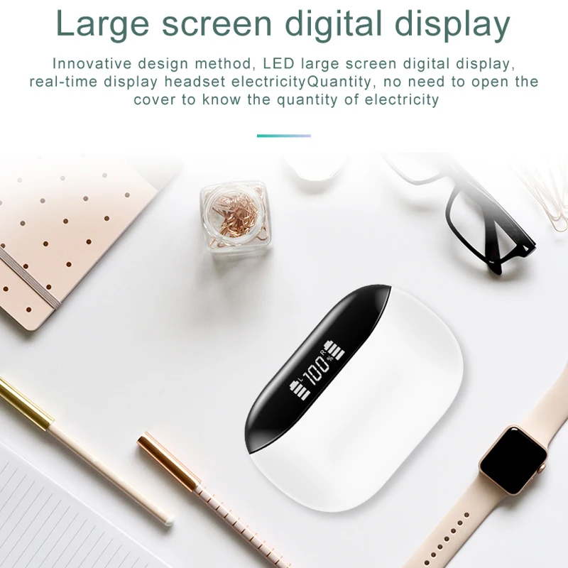 X9 TWS 5 0 Wireless Earphones Bluetooth Earphone With Mic LED Display sport Gaming Earbuds Headset for IPhone Xiaomi Samsung