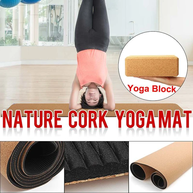 5mm Yoga Mat Natural Rubber With Position Line Non Slip Carpet Sports Mat  For Beginner Environmental Fitness Gym Nastics Mats - Yoga Mats - AliExpress